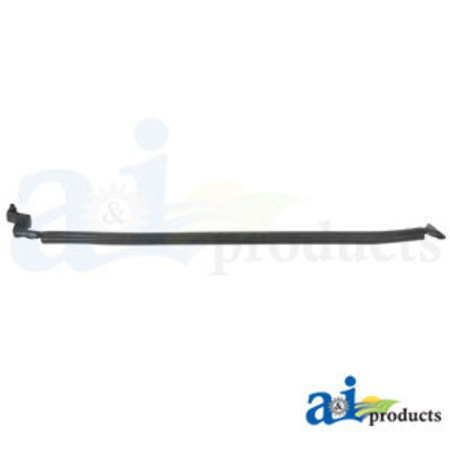 A & I PRODUCTS Weatherstrip, LH Cab Door, Upper with Tails 33" x3" x1" A-AR85559